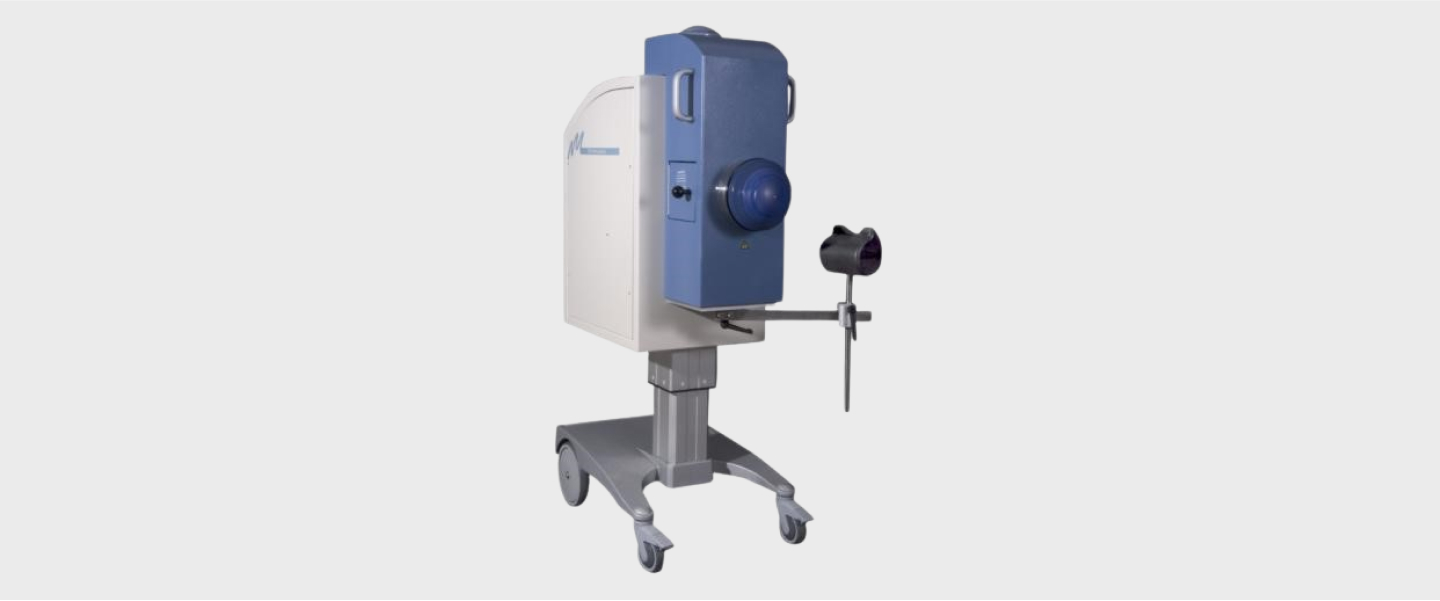 The focused acoustic wave device used during the Orthotripsy Procedure
