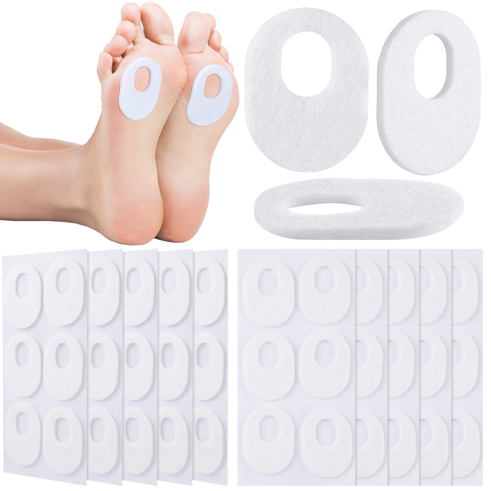 Oval callus pads