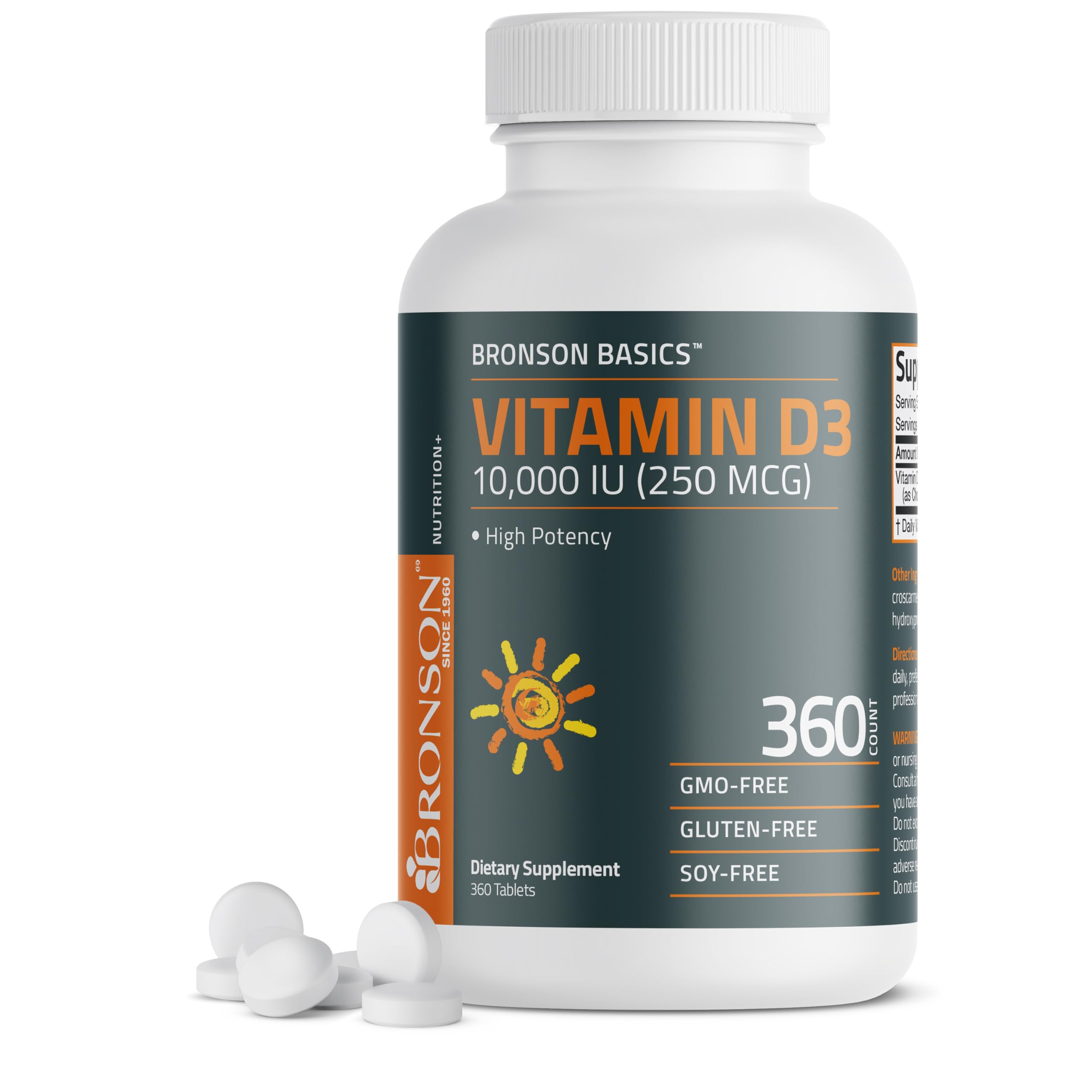 Vitamin D3 250 microgram supplement